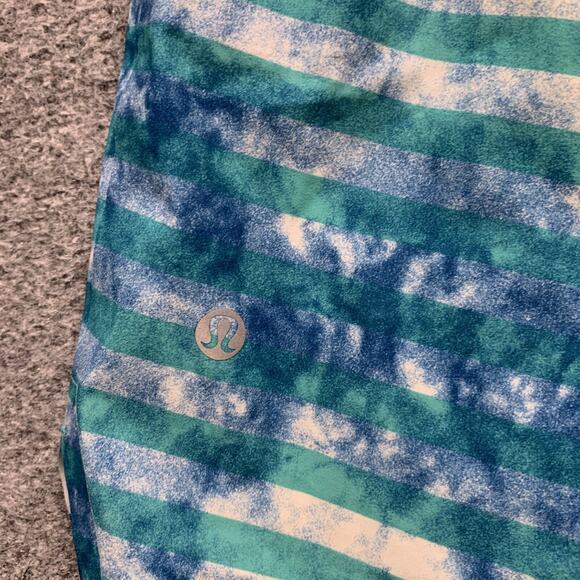 Lululemon Board Shorts Mens 36 Water Camo Lined Current State Fishing Surfing - Picture 10 of 12